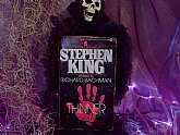 Stephen King Thinner writing as Richard Bachman Paperback Vintage Collectible Book Horror First Edition Signet Printing 1985 Thriller Fiction Halloween Spooky Scary Reading Fantasy. Here is a great spooky book from the King of horror Stephen King! It is a
