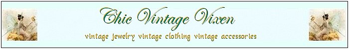 Chic Vintage Vixen Store - Vintage rhinestone necklaces