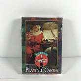 Vintage Sealed Always Coca Cola Coke Christmas Santa Claus Playing Cards made by the United States Playing Card Company in 1997.  Sealed in original plastic with Seal intact.  