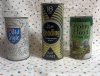 Vintage Lot 3 Beer Cans Old Style  Reading Light Robin Hood Creame Ale - 1970's