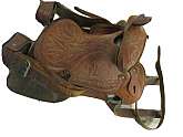 Complete vintage horse saddle. Will look used.Complete full size leather saddle. Will look used.In very good condition. This item is posted and managed courtesy of Bonanza
