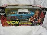 WCW Race Car. New New in factory package or box or factory sealed.