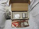 Vintage Colonial Series 1974 Kid's Plate & Mug. I original factory box. Cast Iron Pot Metal