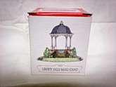 This outdoor Band Stand lets you fall right into the Liberty Falls Village. Imagination at its best with fine details.