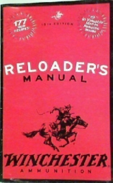 Reloader's Manual Winchester Ammunition 