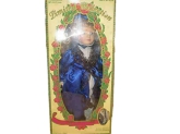 16" Tall Doll with Miniature Matching Porcelain Ornament
