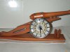 Rare 1940 Artillary Cannon Clock by Howard Clock Company