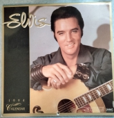 ELVIS CALENDAR - EXCELLENT condition (some writing inside), 12 x 12 inches, in 1994