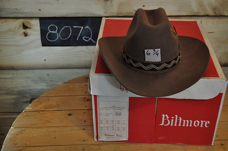 6 3 4 cowboy hat