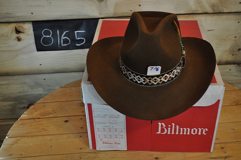 size 8 cowboy hat