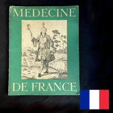 It's a lovely vintage magazine "Medecine De France (French Medicine)
