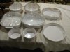 Vintage French White Corning Ware 13 Piece Set