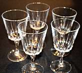 Up for sale are these Cristal D’Arques Durand Versailles Set Of Five Wine Glasses in great condition with no chips or cracks. They measure approx. 5 3/8"T by 2 7/8"W.Shipping Excludes: Alaska/Hawaii, US Protectorates, APO/FP