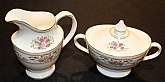 Up for sale is this Royal Doulton Alton Creamer & Covered Sugar Bowl in outstanding excellent condition with no chips or cracks. The sugar is about 4 5/8"T with the lid and the creamer about 5 1/4"T. Please see my many other sales for more o