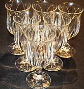 Up for sale are these Cristal D’Arques Durand Pompano Tulip Set Of Six Water Glasses in excellent condition with no chips or cracks. They measure approx. 7 5/8"T by 3 1/2"W.Shipping Excludes: Alaska/Hawaii, US Protectorates,