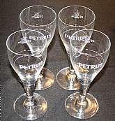 Up for sale are these Ritzenhoff  Petrus Belgian Set Of Four Beer Glasses in excellent condition with no chips or cracks. They measure approx. 8 1/4"T by 3 1/4"W.  Shipping Excludes: Alaska/Hawaii, US Protectorates, APO/FPO, PO BoxShipping Pr