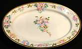 Up for sale is this Royal Bayreuth Antique Pink Rose Floral Platter in great condition with no chips, cracks or crazing. Minor Gold Wear. The platter measures approx. 11 3/4"L by 8 1/2"W. This mark was used around 1902. Please see my other sales