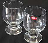 Up for sale are these Svend Jensen Set of Two Pattern JEC8 Water Goblets in excellent condition with no chips or cracks. The Water Glasses measure approx. 5 1/8"T by 3 1/4"W.  Shipping Excludes: Alaska/Hawaii, US Protectorates, APO/FPO, PO Box