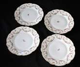Up for sale are these Altrohlou Bridal Rose Set Of Four Salad Plates in great condition with no chips or cracks and minor wear on the design. The salad plates measure approx. 7 7/8"W.Shipping Excludes: Alaska/Hawaii, US Protectorates, APO/FPO, PO B