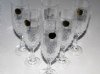 Cristal D’Arques Durand Chenonceaux Set Of Six Fluted Champagne Glasses