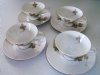 Rosenthal Wood Nymph Set Of 4 Cup & Saucer Sets