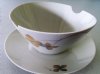 Rosenthal Wood Nymph Gravy Boat With Attached Underplate