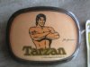Vintage Tarzan Belt Buckle by Edgar Rice Burroughs/Pacifica Mfg/Russ Manning Artwork 1975 NOS