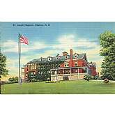Vintage Postcard St. Joseph Hospital, Nashua, N.H. 76909Features:	• Linen 1930-1950Size: 3.5" x 5.5"Condition: Pre-Owned GoodCondition is consistent with an old or antique paper postcard. It may have corner bumps, crea