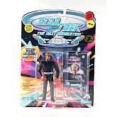 Vintage Star Trek The Next Generation Action Figure Lieutenant Worf in Starfleet Rescue Outfit 6070-6036 1994Item Conditon:Condition:• Never removed from card• No separation of plastic from cardPlease see the ph