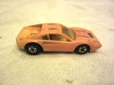 VTG 1977 HOT WHEELS FERRARI 308
MATTEL INC, COLOR CHANGER
PINK EXTERIOR, CREAM INTERIOR, DECALS ON HOOD AND TOP, CHROME RIMS, 1:64 SCALE, DIE CAST, MADE IN MALAYSIA,