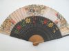  Spanish Folding Fan Floral Design Handmade- 1960