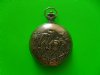 VINTAGE BRONZE LOCOMOTIVE - 'WEIDI' MECHANICAL POCKET WATCH