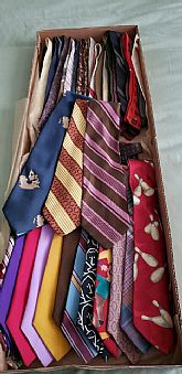 Vintage Necktie Collection: Multi-Decade
