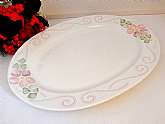 Andalucia pattern tableware by Pfaltzgraff. Authentic Pfaltzgraff stoneware.  Oval serving platter.