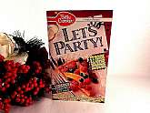 Vintage 1990 Betty Crocker Let's Party recipe magazine.