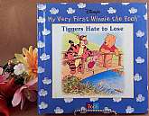 Animal storybook for children, elementary school, preschoolers, toddlers, featuring the beloved characters Winnie the Pooh, Tigger, Christopher Robin, Eeyore, Piglet, Owl, Roo, Kanga, and Rabbit. 