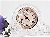 Elegant Godinger 24% Lead Crystal tabletop clock
Crystal Legends desk, mantle or bedside clock by Godinger