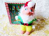Christmas Elf Plush Doll Toy Vintage New Santa's Elf Stuffed Animal Colorful Toy Soft White Beard Christmas Holiday Home Decor