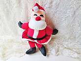 Santa Claus Plush Doll Vintage Stuffed Animal Whitmans Red Santa Toy Stocking Stuffer Holiday Home Decor Christmas Ornament Gift Toy