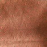 Beautiful fine brocade decorator upholstery fabric in salmon and gray.  It has a high relief pattern and is stunning in hand.     This is very very high end imported fabric we got at a great deal.  This is luxury fabric at its best.  It is 54 inches wide