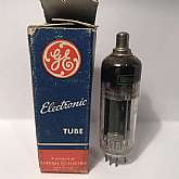 Vintage GE Electronic Vacuum Radio Tube 6V3A UNTESTED