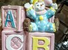 Vintage Ceramic Nancy Pew Baby Clown Planter