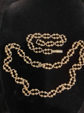 Goldtone metal chain/bracelet AVON