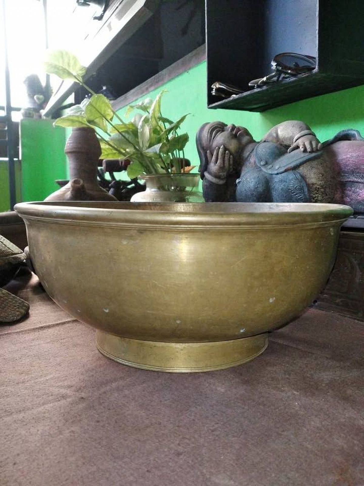 A bokor is a traditional concave metal bowl in the Indonesian archipelago—often used for household and ceremonial purposes. They are commonly found in Java, Madura, and coastal areas; some have been made since the 19th century.
