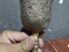 Wine Motif Tin Cup, a Legacy of  the Dutch East Indies