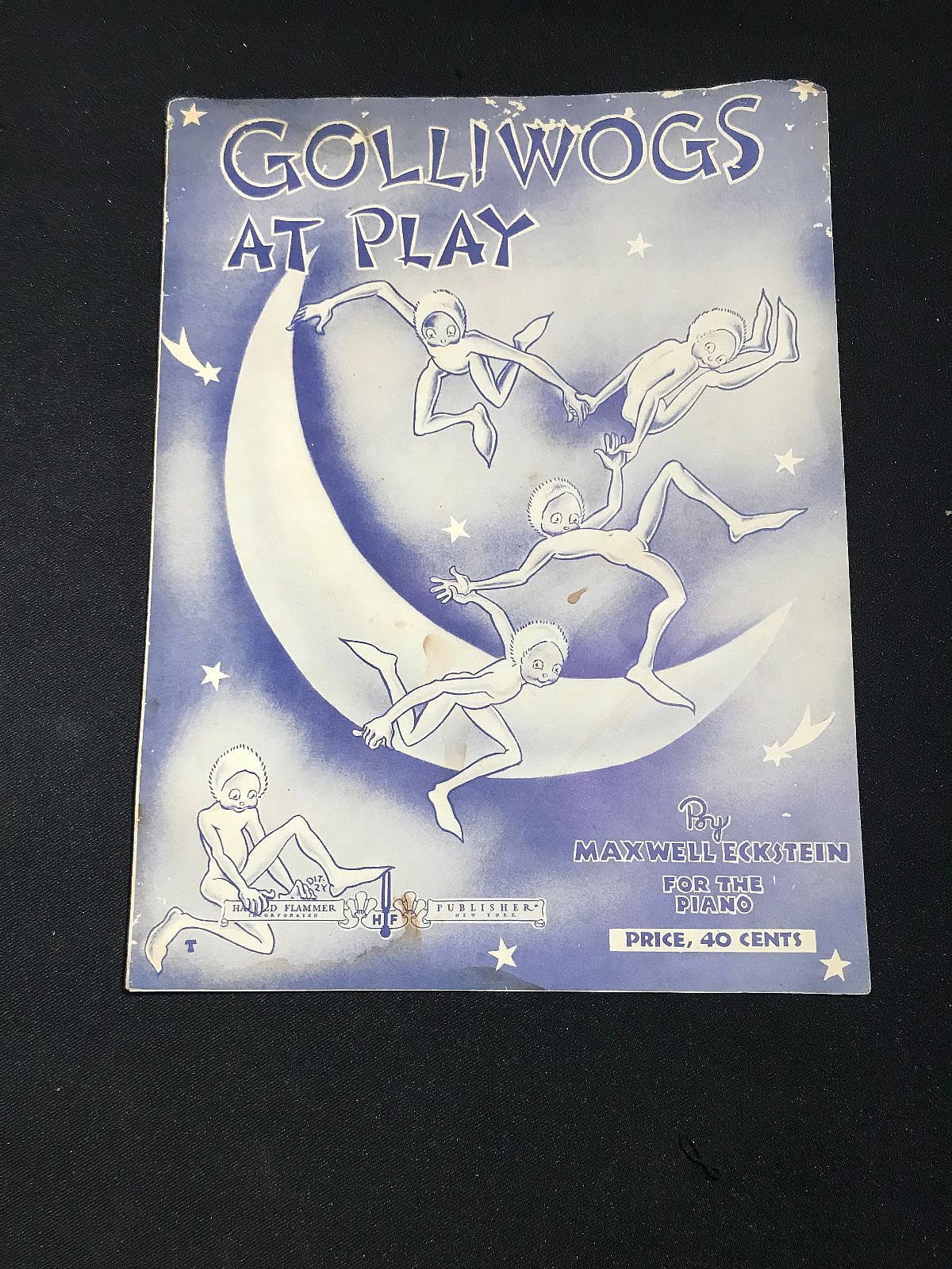 "Golliwogs at Play" is the genre of ragtime music.