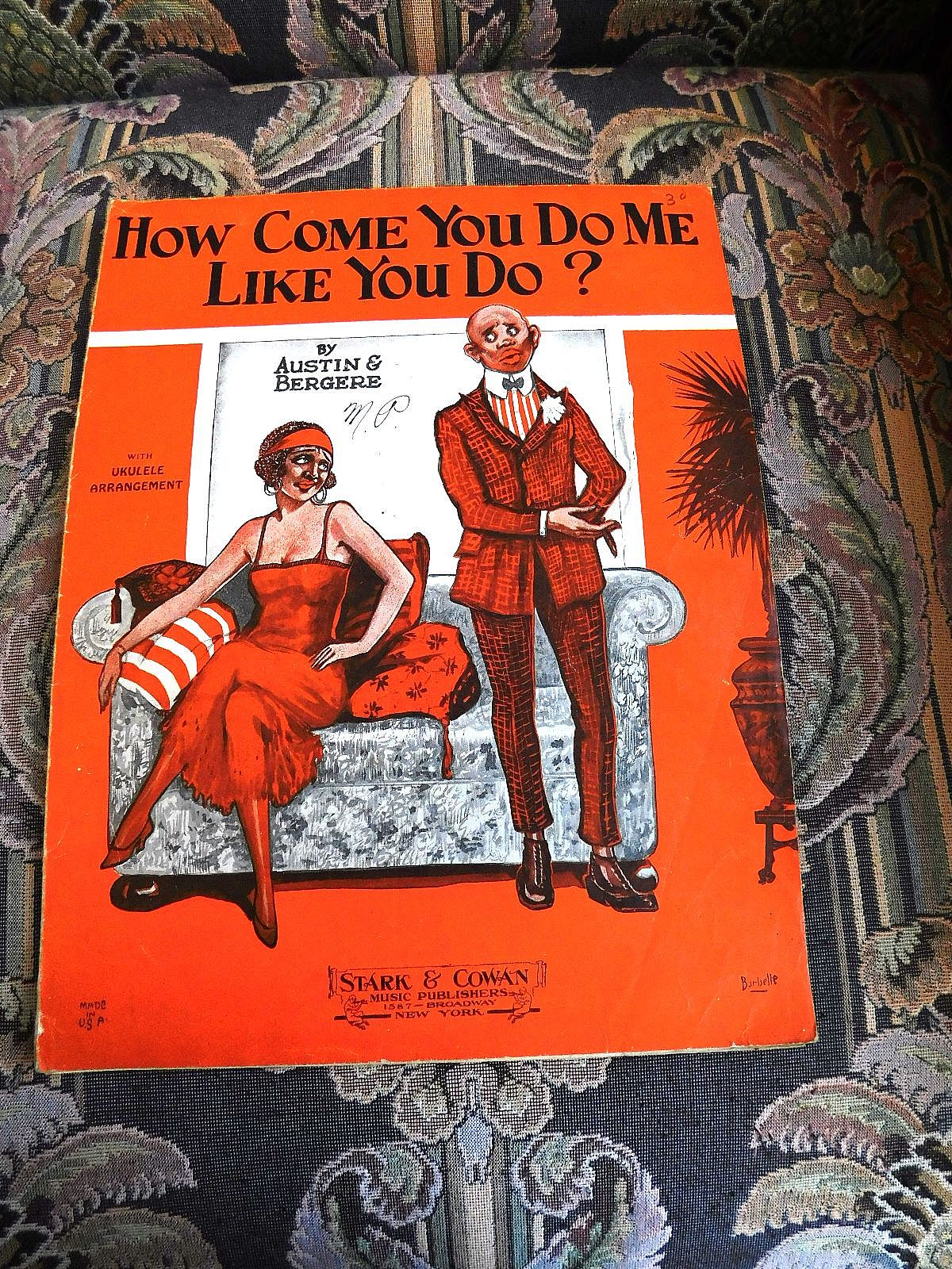  A sentimental popular song from the era of Gene Austin and Roy Bergere, often linked to the Roarin' 1920s. 