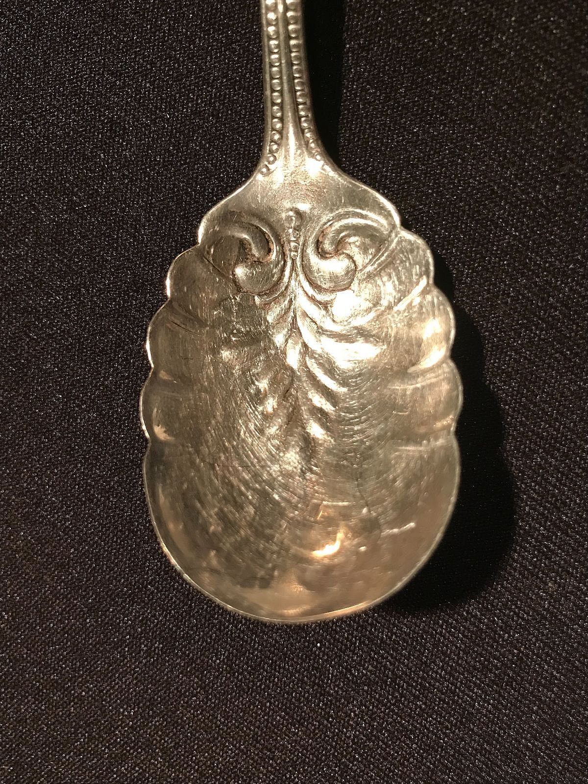 very ornate - no monograms - very few patterns from W Silver Plate Co.