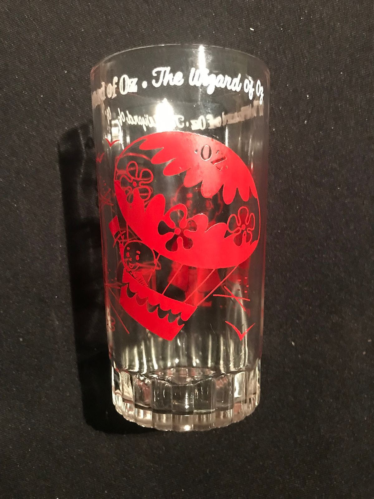 Swift & Co. produced two primary series of Wizard of Oz peanut butter glasses starting in 1953, with significant variations in base design and character artwork.