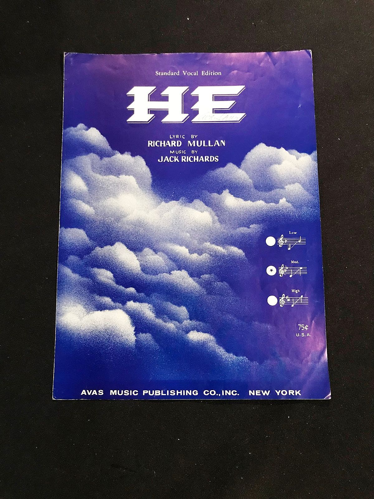 While specific anecdotal details of its "eureka moment" are less documented than other hymns, the song was born out of the 1950s trend of "inspirational-themed pop hits". "He" was crafted to convey a simple yet powerful message of faith.